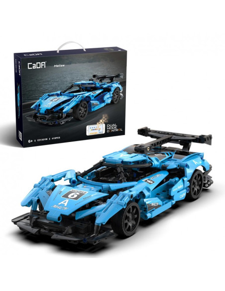 DQUBE - SET DE CONSTRUCCION HELIOS AZUL 419PZS R/C