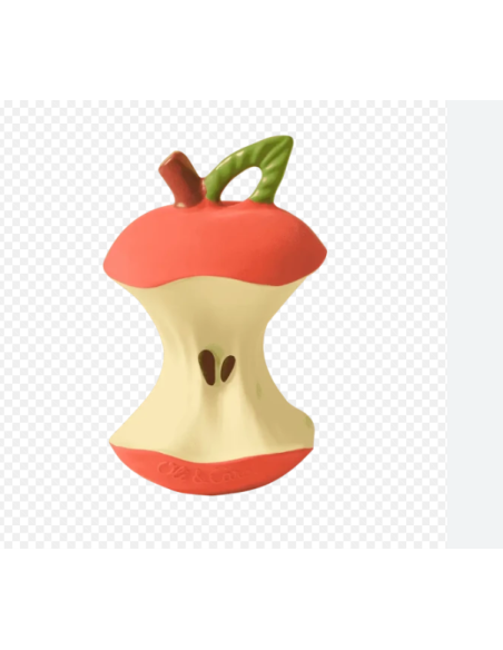 OLIandCAROL - MORDEDOR DE CAUCHO NATURAL MANZANA