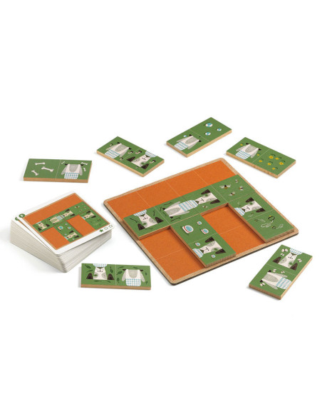 DJECO - JUEGO SOLOGIC DOGMINO