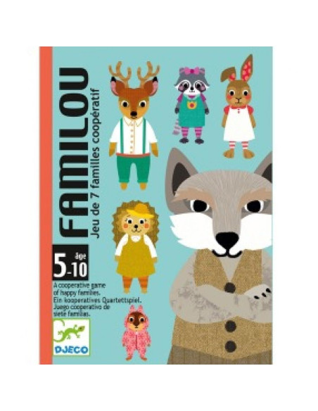 DJECO - JUEGO DE CARTAS FAMILOU