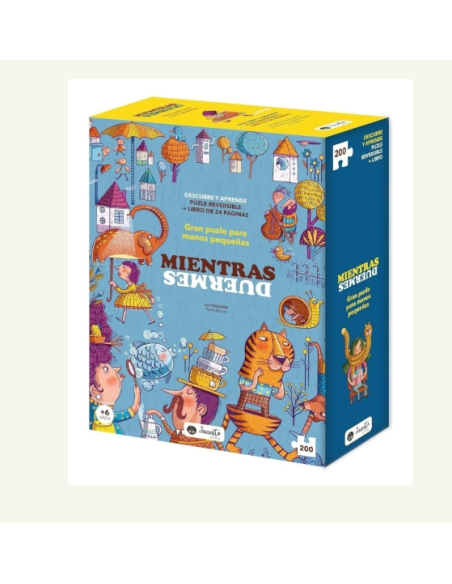 JUANITO BOOKS - MIENTRAS DUERMES-PUZZLE REVERSIBLE 224PZS