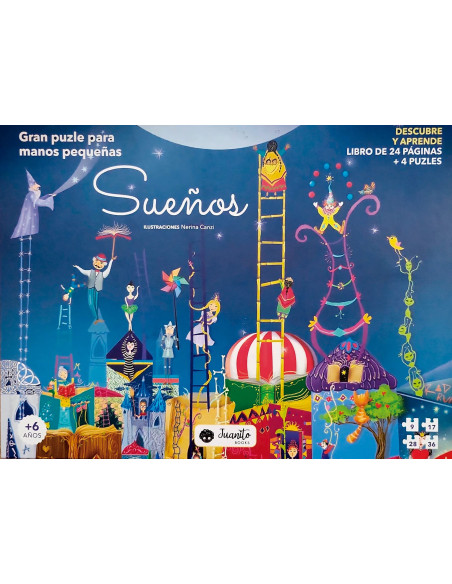 JUANITO BOOKS - SUEÑOS PUZZLE PROGRESIVO 9/17/28/36 PZS