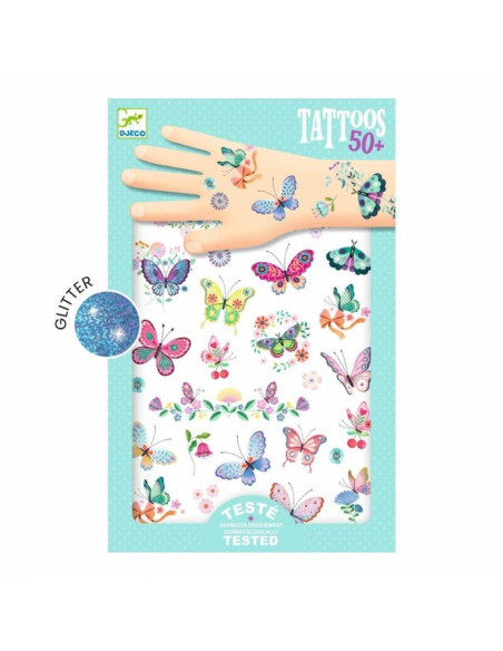 DJECO - TATUAJES MARIPOSAS DE ENSUEÑO