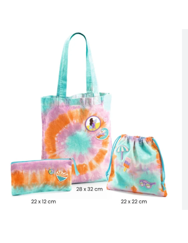 DJECO - KIT PARA ELABORAR BOLSA, BOLSITA Y NECESER