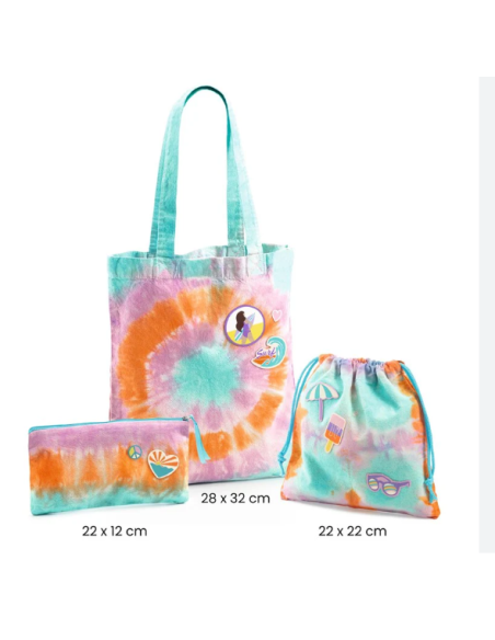 DJECO - KIT PARA ELABORAR BOLSA, BOLSITA Y NECESER