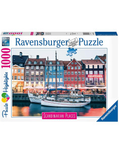 RAVENSBURGER-PUZZLE 1000 COPENHAGUE