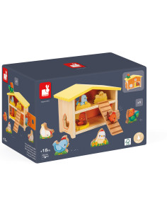 JANOD - MI PRIMER GALLINERO DE MADERA