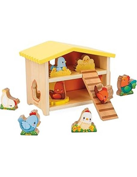 JANOD - MI PRIMER GALLINERO DE MADERA