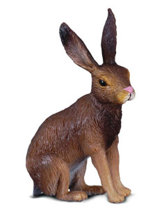 COLLECTA - FIGURA DE LIEBRE MARRON