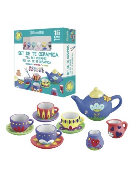 TACHAN - SET DE TE CERAMICA LITTLE ARTIST
