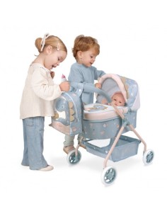 DECUEVAS - MI PRIMER COCHE DE MUÑECA CON MOCHILA COCO 35X50X56CM