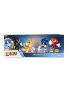 SET DE 4 FIGURAS SONIC THE HEDGEHOG