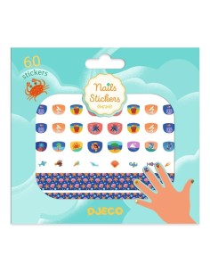 DJECO - ADHESIVOS PARA LAS UÑAS MEDITERRANEO