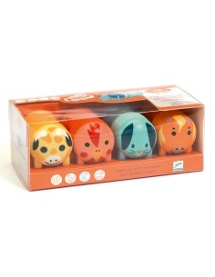 DJECO - SELLOS PARA LOS PEQUES ANIMALES DE GRANJA