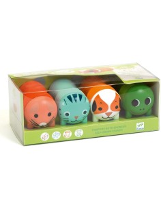 DJECO - SELLOS PARA LOS PEQUES ANIMALES DE JARDIN