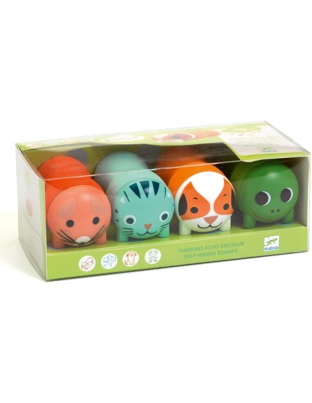 DJECO - SELLOS PARA LOS PEQUES ANIMALES DE JARDIN