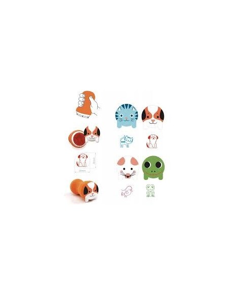 DJECO - SELLOS PARA LOS PEQUES ANIMALES DE JARDIN