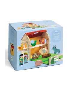 DJECO - GRANJA DE MADERA MULTICOLOR