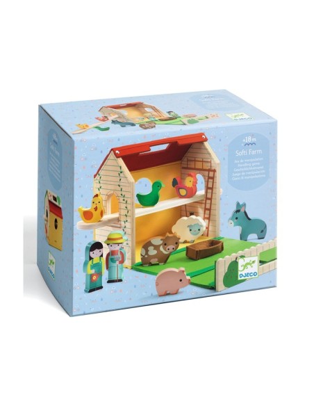 DJECO - GRANJA DE MADERA MULTICOLOR