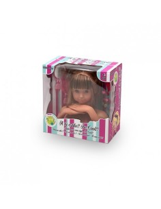TACHAN - BUSTO DE NIÑA CON SET DE PELUQUERIA