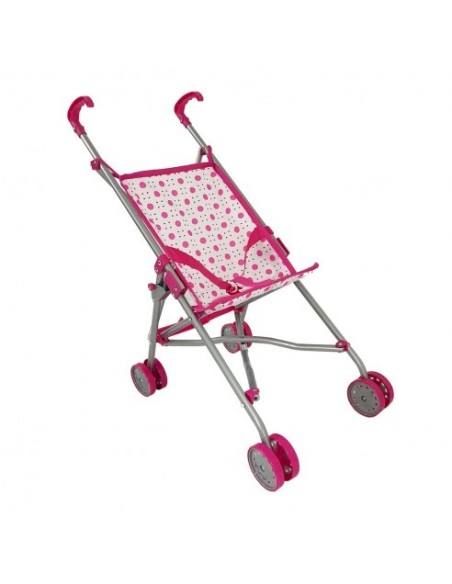 TACHAN - CARRITO BEBE ROSA