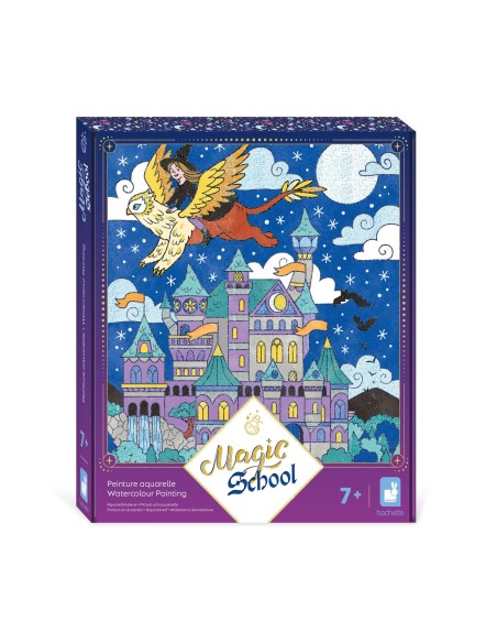 JANOD - MAGIC SCHOOL - PINTURA EN ACUARELA