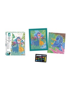 JANOD - PINTURA POR NUMEROS DINOSAURIOS