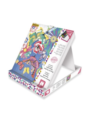 JANOD - PINTURA POR NUMEROS ACUARELA MARIPOSAS