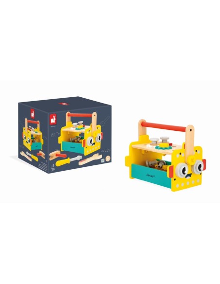 JANOD - BRICO'KIDS - CAJA DE HERRAMIENTAS ROBOT