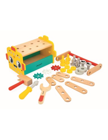 JANOD - BRICO'KIDS - CAJA DE HERRAMIENTAS ROBOT