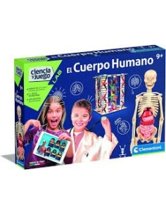 Juego El Cuerpo Humano Ciencia y Juego ¡aprende la anatomía del cuerto humano! 45x31x7 cm