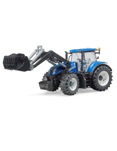 BRUDER -TRACTOR NEW HOLLAND T7.315 CON PALA FRONTAL