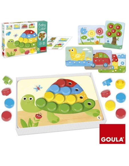 GOULA- BABY COLOR 20 PIEZAS EN MADERA