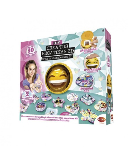 BIZAK - CREA TUS PEGATINAS 3D