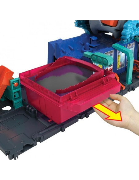 MATTEL - HOT WHEELS  CITY TUNEL DE LAVADO CON TIBURÓN