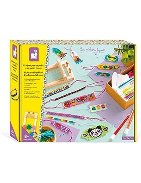 JANOD - 13 JOYAS POP DE CUENTAS Y UN TELAR PARA TEJER