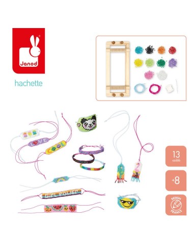 JANOD - 13 JOYAS POP DE CUENTAS Y UN TELAR PARA TEJER