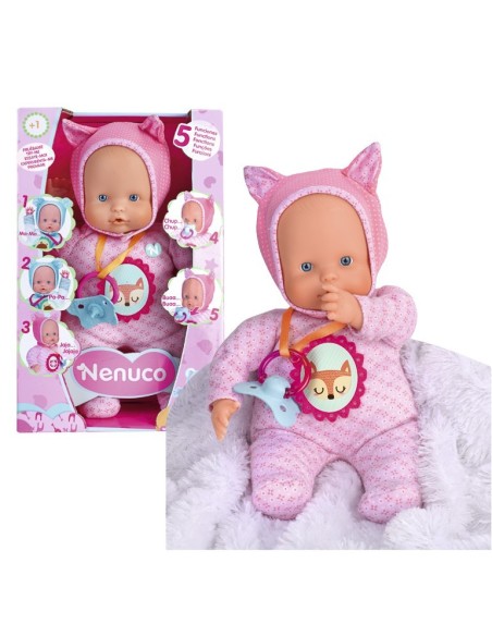 NENUCO -  MUÑECA NENUCO 5 FUNCIONES ROSA