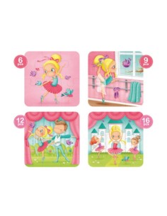 PUZZLE EVOLUTIVO BAILARINA 4 EN 1 2