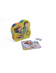 PUZZLE EVOLUTIVO RIDERS 4 EN 1