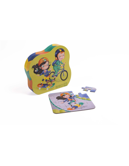 PUZZLE EVOLUTIVO RIDERS 4 EN 1