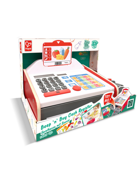 HAPE - CAJA REGISTRADORA CON SONIDOS