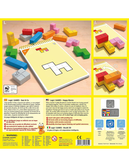 HABA - JUEGO LOGIC GAMES GUSIandCO