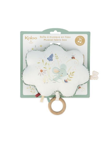 KALOO - MUSICAL DE TELA RATON VERDE