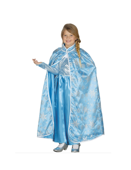CAPA PRINCESA ESCARCHADA INFANTIL
