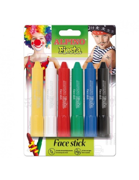 ALPINO - BARRAS DE MAQUILLAJE  FIESTA 6 UND