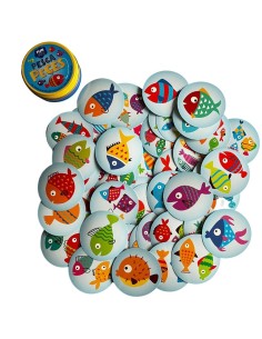 IMAGILAND - FUNTASTIC JUEGO DE CARTAS PESCA PECES 2