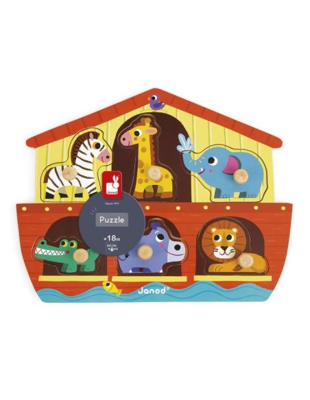 JANOD - PUZLE ENCAJABLE "ARCA DE NOÉ"