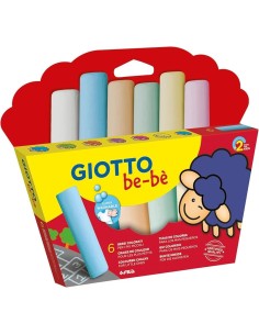 GIOTTO - SUPER TIZAS DE COLORES 6 UND