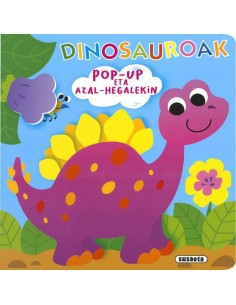 LIBURUA - DINOSAUROAK ZABALDU ETA EZAGUTU